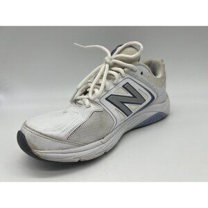 New Balance Women's  Walking Shoes White/Grey Size 8